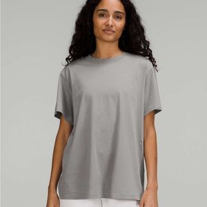 Lululemon All Yours Cotton T-Shirt Gull Grey